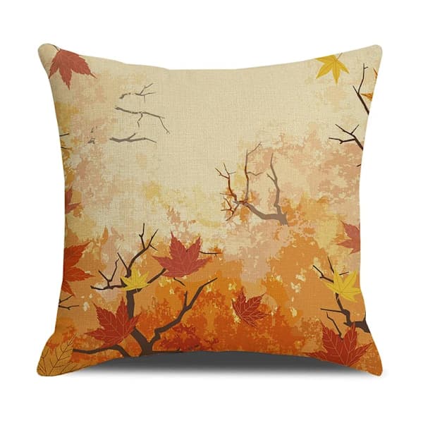 Set med 4 jul höst kuddfodral 45x45 cm höst Mar,A