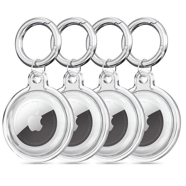 Tech-Protect Apple AirTag 4-PACK Hållare Icon Transparent na
