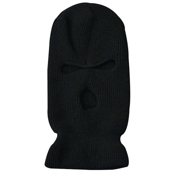 Sort Balaclava Skimaske Røverhætte sort,AB