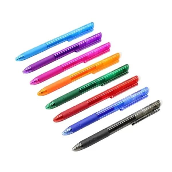 Sletbare blækpenne, sletbare gelblækpenne - 8-pak, AB