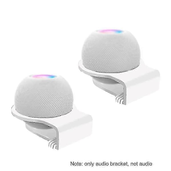 2-pack Wall Mounted Acrylic Storage Hanger Speaker Holder for HomePod Mini,SE