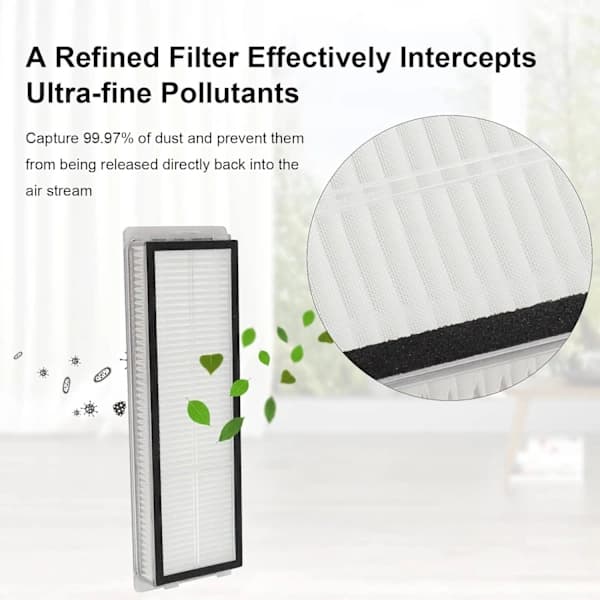 11-pack reservdelar för Dreame Bot W10/W10 Pro dammsugare, A