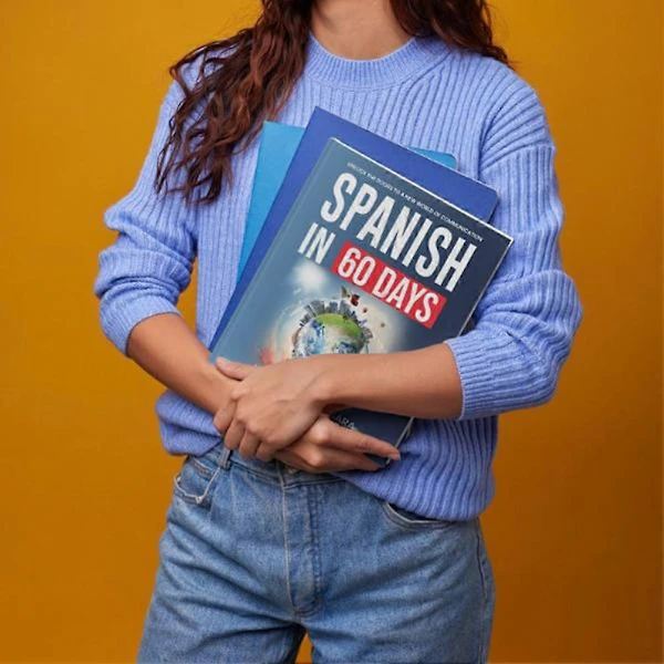Spanish in 60 Days Language Learning Workbook - Learn Local Slang and Conversation Starters with Practical Grammar, EN
