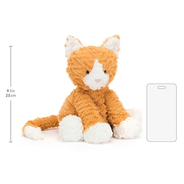 Jellycat 23cm Fuddlewuddle Inkiväärikissa pehmolelu, SHE