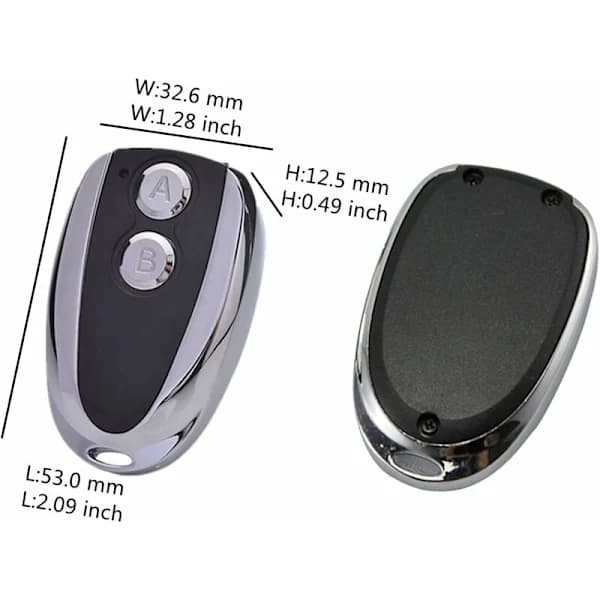 Remote control compatible with Hörmann Ecostar RSE 2 RSC 2 433.92Mhz (2-pack),SE