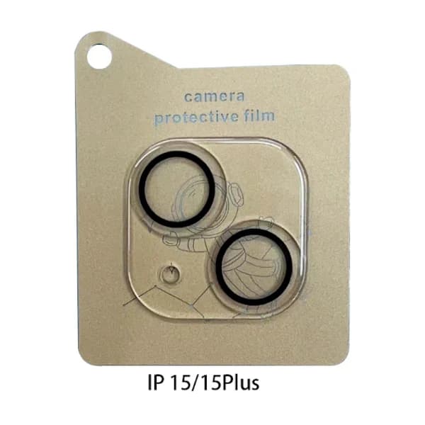 [3-pack] iPhone 15 iPhone 15 Pulse kameralinsskydd i härdat glas, A