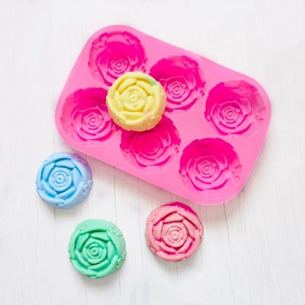 Silicone Mold / Ice Mold / Baking Mold in Silicone – Roses, SE