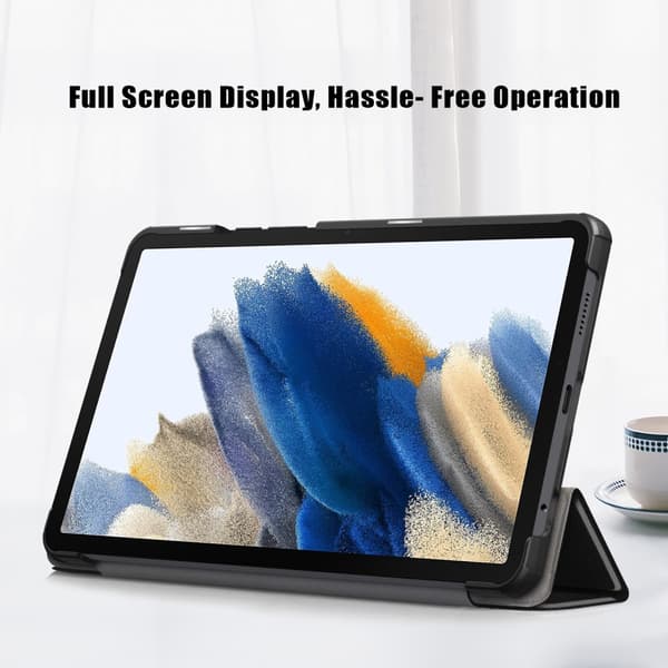 Samsung Galaxy Tab A9 Fodral Tri-fold Svart na