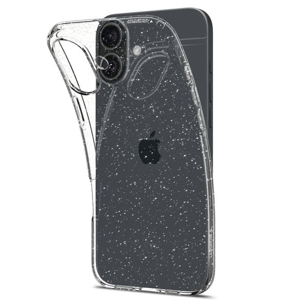 Spigen iPhone 16 Skal Liquid Crystal Glitter na