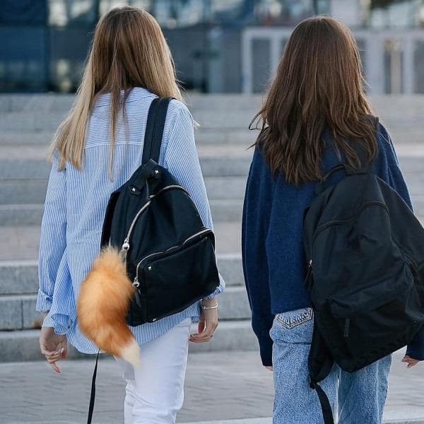 Faux Fox Tail, 40 cm Animal Tail, Fluffy Artificial Fur Tail, Realistic Fox Tail, Keychain, Wallet Decoration, AB