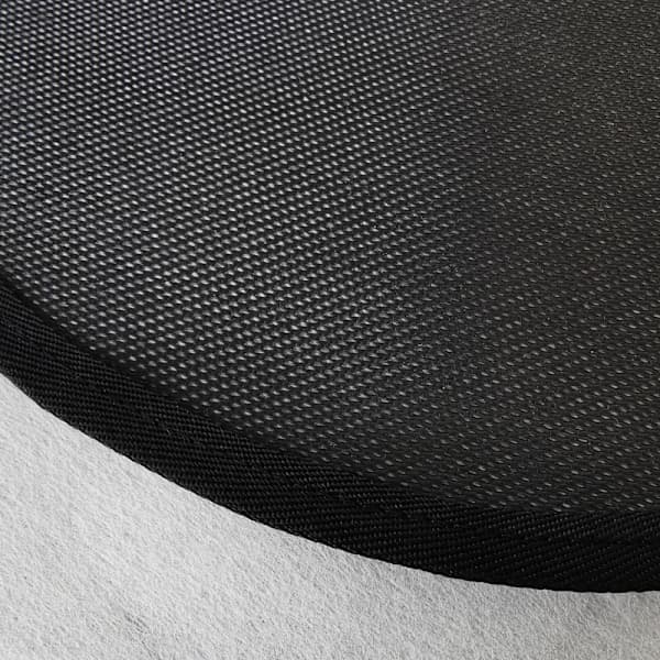 Round Fire Pit Mat - 48 Inch (122 cm) - Black,AB
