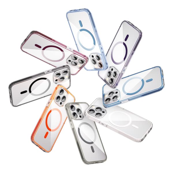 ColorPop iPhone 13 Pro Skal CH MagSafe Transparent/Ljusblå na