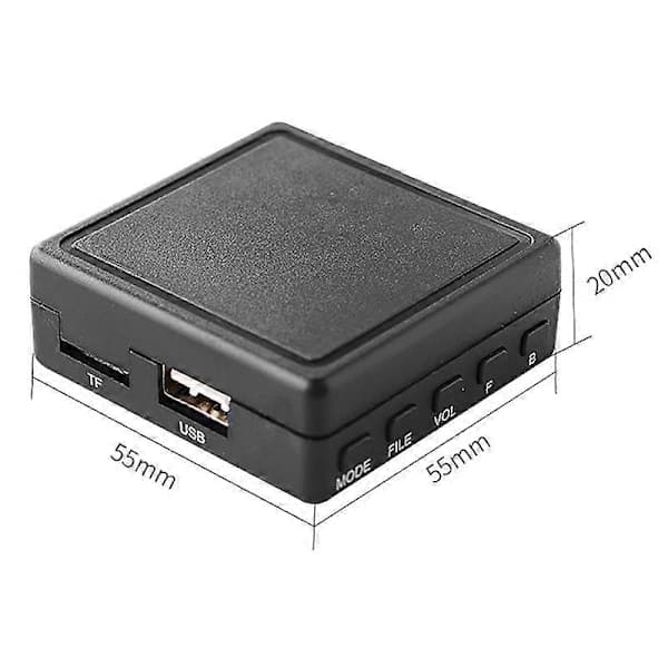 Car Bluetooth Module 6-Pin AUX TF USB Adapter Wireless Radio Player Stereo Audio Module for Renault 2005-2011, SE