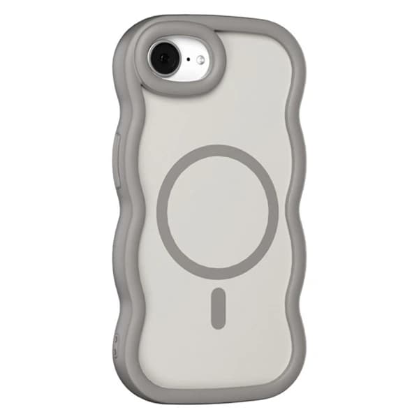 iPhone 16e Skal MagSafe Wavy Matt Grå,SE