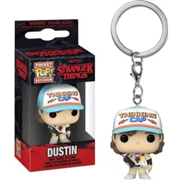 New Stranger Things Dustin Keychain, SE