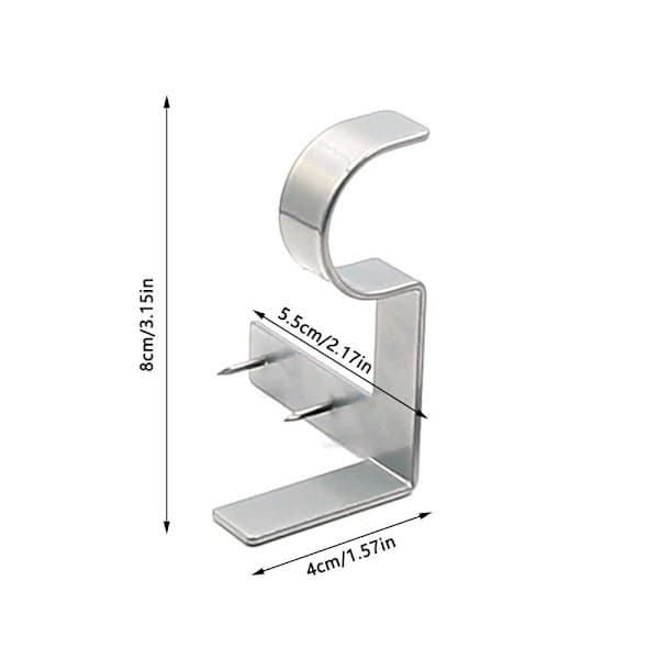 Gardinstangbeslag Gardinstangholder SORT 2STK 2STK Sort[GKS] Sort 2Stk-2Stk,SE
