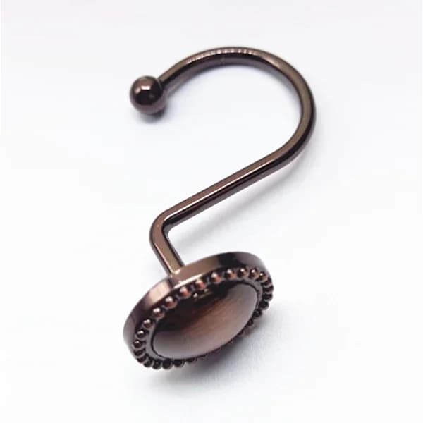 Duschdraperikrokar, diamantformade duschdraperiringkrokar f,A