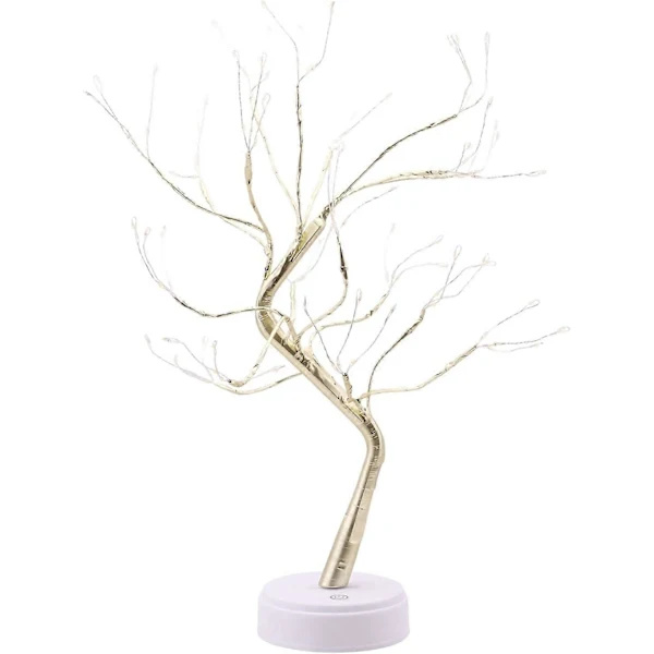 LED Light Tree, 36/108 LED Beads Night Lights, DIY Adjustable Branches Copper Wire Design Tree for W,SE