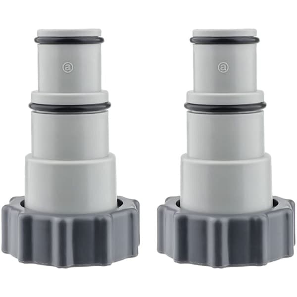 Poolslangadapter, 2-delars Poolkoppling, Hankontakt för Poolavloppspump, A