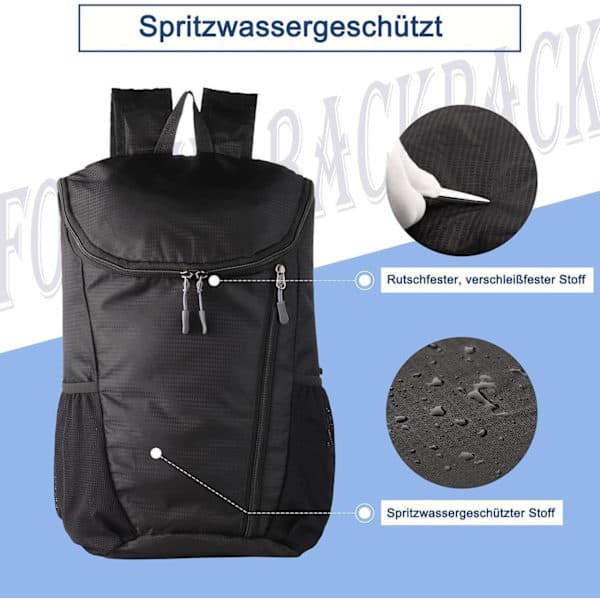 20L Lightweight Backpack – Multifunctional Hiking Backpack, Waterproof, Durable and Lightweight Travel Backpack for Outdoors, AB