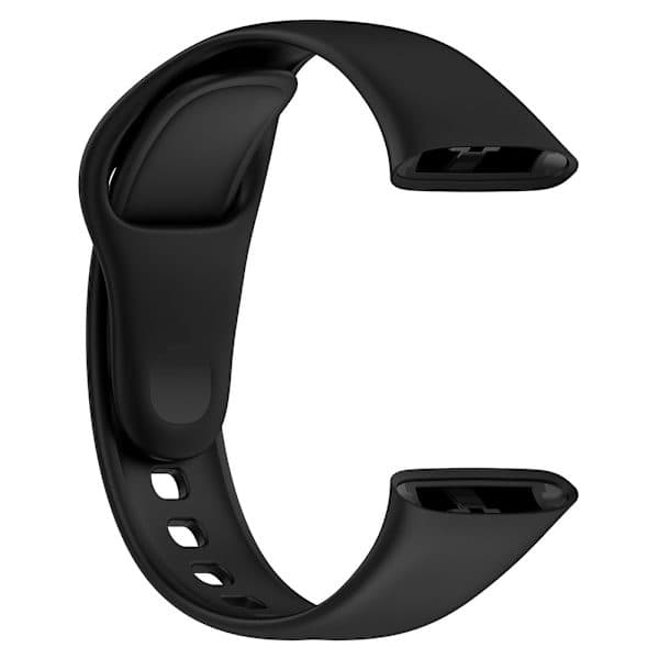 Silikonearmbånd til Xiaomi Redmi Watch 3 - Sort, SE