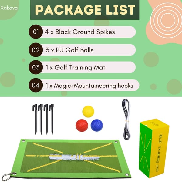 Golf Träningshjälpmatta, Golf Träningsmatta na