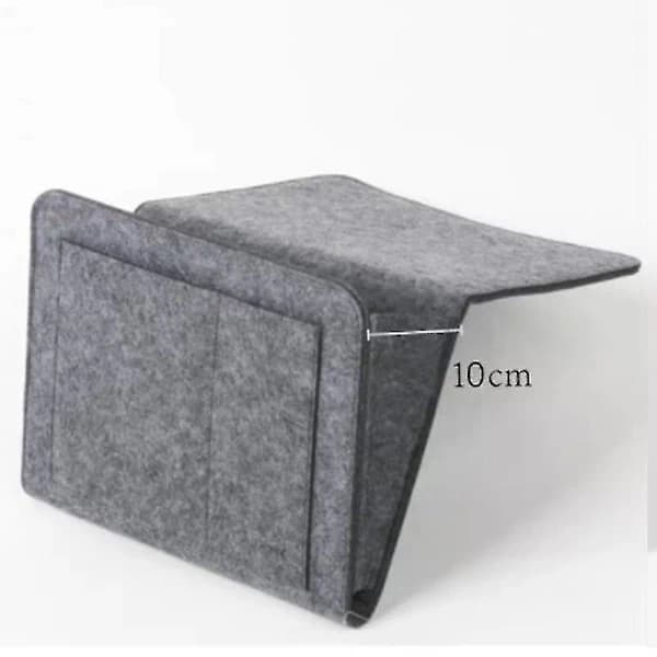 Bedside Caddy Remote Control Tablet Phone Storage Bed Sofa Storage Bag Beige, AB