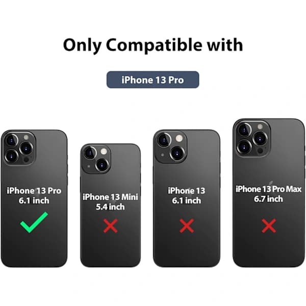 iPhone 13 Pro Skal med Kameraskydd - CamShield Silky Flytande Silikon, A