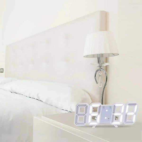 Stor 3D LED digital vægur,,SE