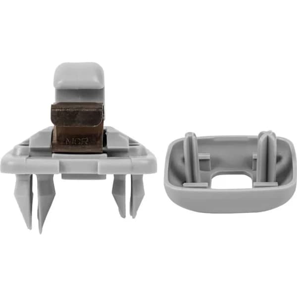2pcs Interior Sun Visor Hook Bracket for Audi A1 A3 A4 A5 Q3 Q5 (8E0 857 562) A7 B6 B7 B8 S4 S5 Sun Visor Holder Car Interior, SE