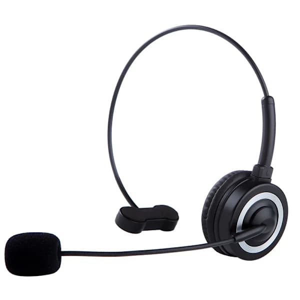 Bluetooth-headset med mikrofon, trådlöst headset för lastbilschaufförer, Upgr,A