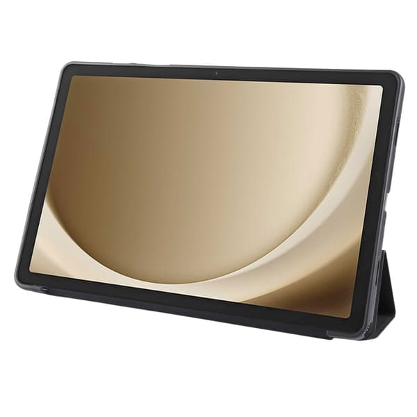 Samsung Galaxy Tab A9+ Tri-fold TPU Läderfodral Svart na
