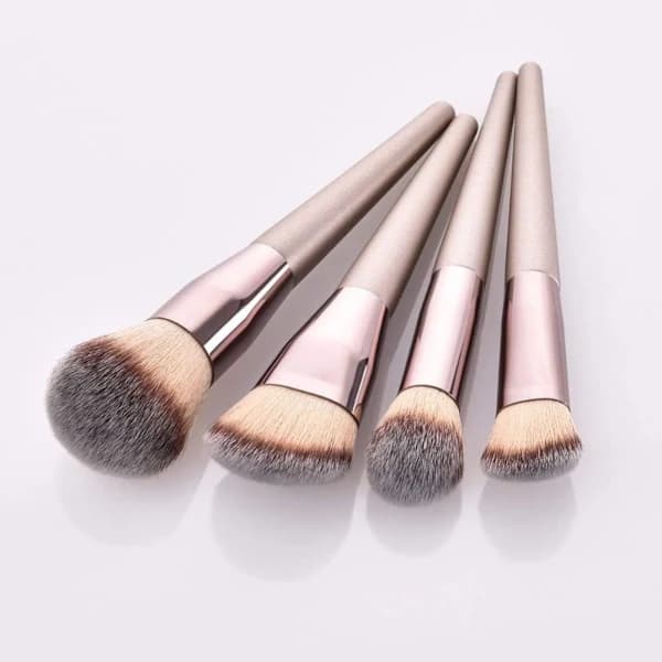 Sminkborste Set Foundation Rouge Blender Contour Borste Ansikte, A