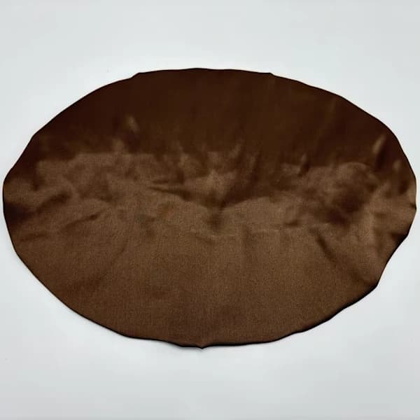Sovehette nattlue i 100 % silke kaffe M kaffe M,AB