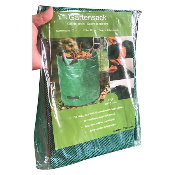 Trädgårdspåsar 3-pack Högpresterande trädgårdssäckar för trädgårdsavfall, A