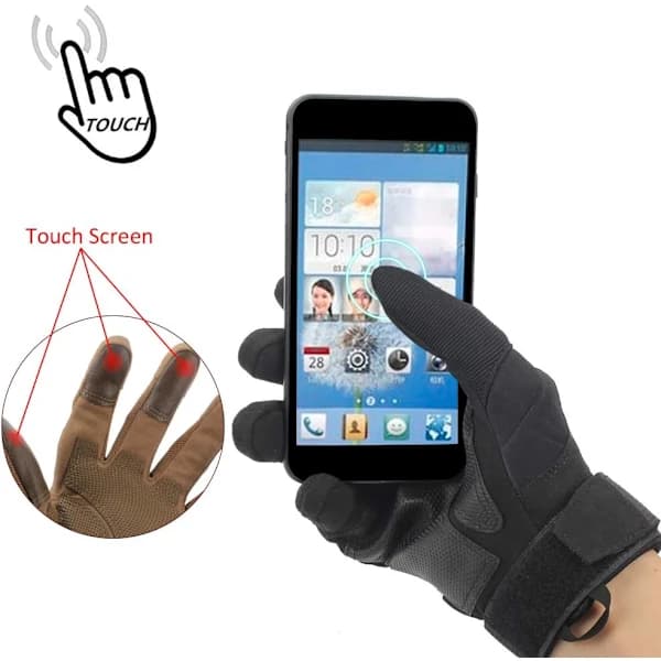 Motorcykelhandskar, Fullfinger Motorcykelhandskar, A