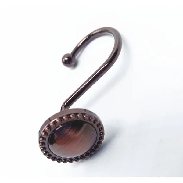 Duschdraperikrokar, diamantformade duschdraperiringkrokar f,A