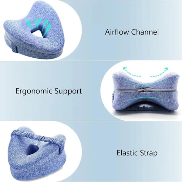 Memory Foam Kneepute – Ergonomisk Pute for knær, NO