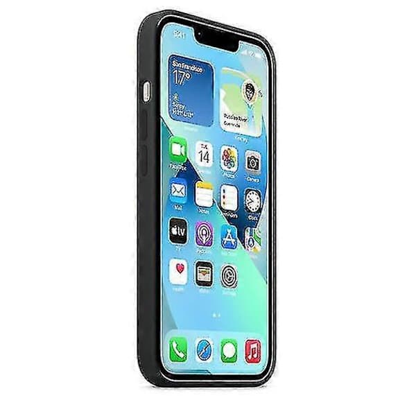 Silikonecover med Magsafe til iPhone 13 Mini Midnight,FS