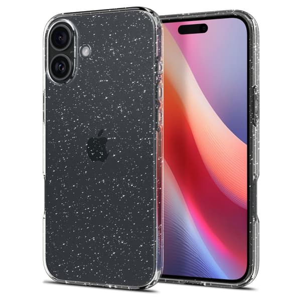 Spigen iPhone 16 Skal Liquid Crystal Glitter na