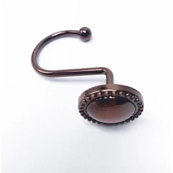 Duschdraperikrokar, diamantformade duschdraperiringkrokar f,A