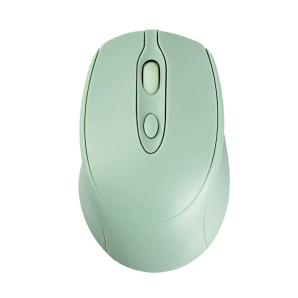 Trådlös 2.4G/ Dual-mode Bluetooth Laptop Desktop Business Kontor Macaron Mus grön default