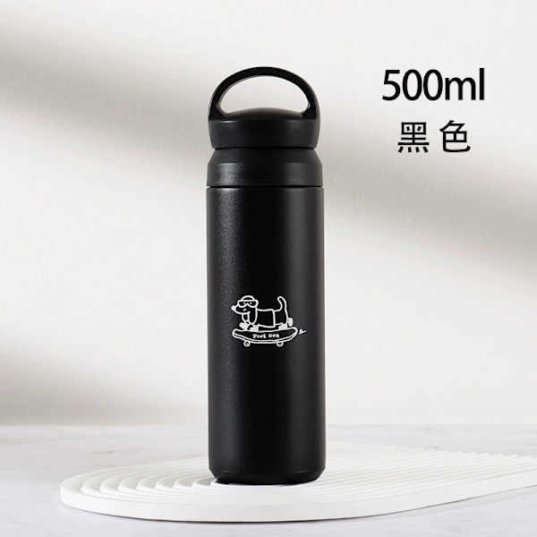 Termosmugg Spray 304 Rostfritt Stål Vattenkopp Dam Hög Utsendesnivå Bärbar Följeslagare Enkel Kaffekopp style12 350ml