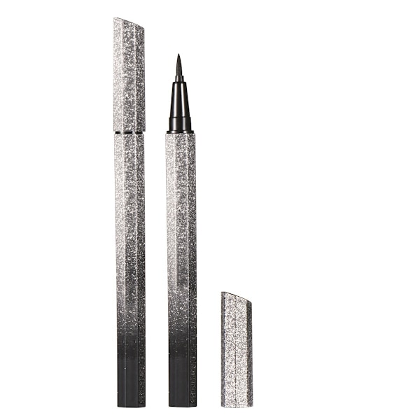 Svart flytande eyelinerpenna, helt ny, hållbar, vattentät, penna, vacker makeup, sminkverktyg black