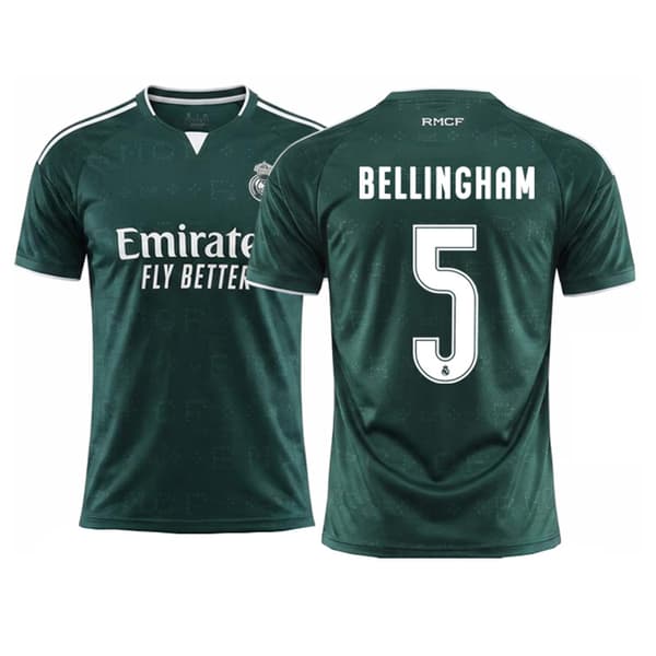 26-27 Real Madrid Bortafotbollströja Träningströja NR.5 BELLINGHAM, S-2XL 5 M