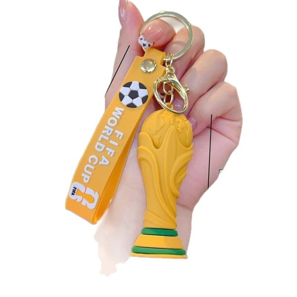 Fodbold VM 2026 Maskot Nøglering, Tegneseriefigur, Fodbold Vedhæng eagle