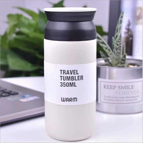 Termosmugg Spray 304 Rostfritt Stål Vattenkopp Dam Hög Utsendesnivå Bärbar Följeslagare Enkel Kaffekopp style2 350ml