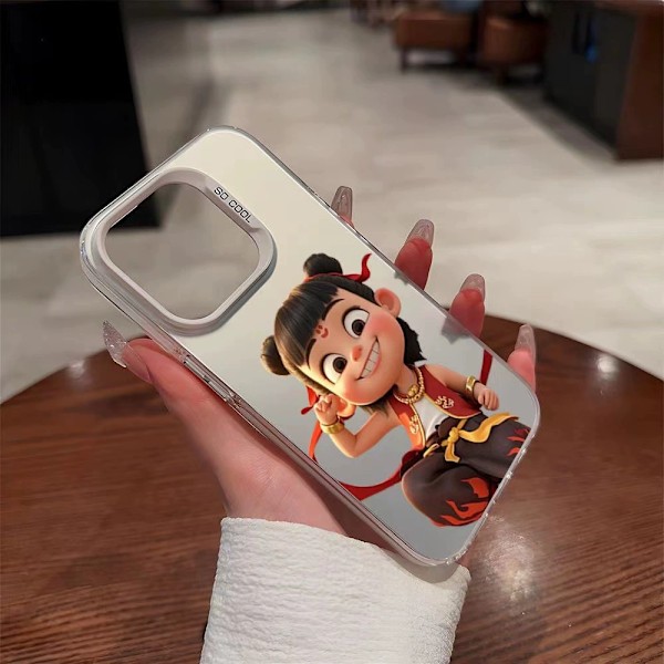 Pill Head Nezha Skal För IPhone16/15 Explosion 14pro Apple 13promax Mobilskal 12 Tecknat style2 iPhone XR