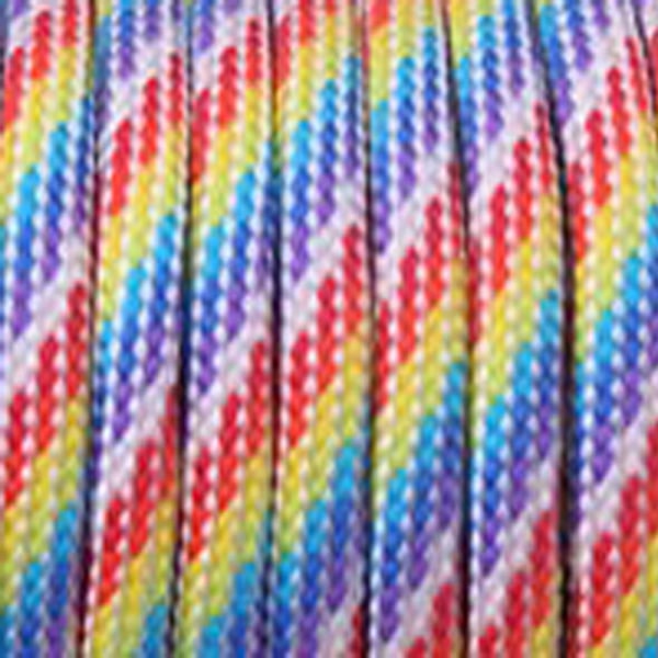 Används för utomhusaktiviteter, camping, överlevnad, fallskärmar, bergsklättringstillbehör för tält Rainbow camouflage 5 meters