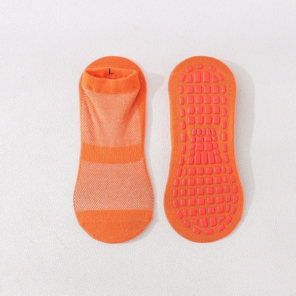 Barnstrumpor för golv, 10 par set, sommar Orange red 5-10 years old
